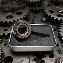 1个可拆卸不锈钢机械指关节指环，磁性噪音玩具，减压EDC - 彩色 - 查看 13