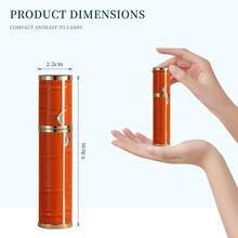 5ml Refillable Perfume Atomizer - Portable Mini Cologne Dispenser For Travel (Orange) - Orange - View 6