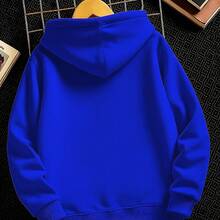 Stylish Spider Print Sweatshirt, Casual And Elegant For Boys And Children, Ideal For Autumn And Winter. Stock In Brazil. - Xanh đậm - Xem 2