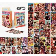 55张《地缚少年花子君》全息动漫人物卡片，闪亮LOMO明信片[8.6*5.7cm]，派对礼物，生日礼物，圣诞礼物（包装样式随机） - 彩色 - 查看 10