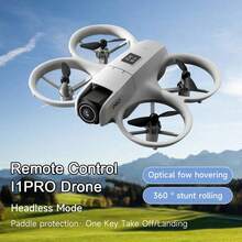 TOKQI I1PRO 双摄像头无人机，带避障功能、内置螺旋桨保护罩和屏幕遥控器，四轴飞行器，遥控飞机 - 彩色 - 查看 12