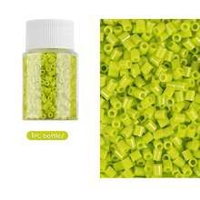 Bộ 1100 hạt nhựa dẻo 2.6mm, thích hợp để tự làm trang sức sáng tạo, vòng tay, mặt dây chuyền, đồ trang trí, món quà hoàn hảo cho người thích nung chảy hạt nhựa Perler. - đánh vần doudou - Xem 13