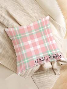 1 chiếc/4 chiếc vỏ gối in hình thỏ và trứng Phục Sinh, trang trí nhà cửa, vỏ gối tựa đầu phòng ngủ, vỏ gối tựa lưng ghế xe hơi, trang trí phòng. - Nhiều màu - Xem 6