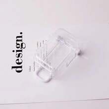 Luggage-Shaped Storage Box, Movable Suitcase Jewelry Organizer, Minimalist Desktop Storage Small Accessories - 大迷你拉桿箱[黑色底殼]袋裝 - 查看 4