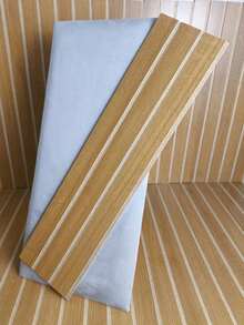 9-Piece Combo Kit + 4 Slatted Panels + 5 Headboards 45x20 Easy Installation Home Decor Children's Bedroom Double Queen King Bed - Grey - View 3