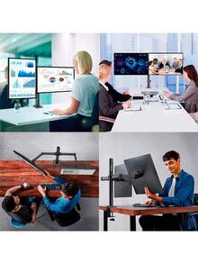 Monitor Stands - Black - View 8
