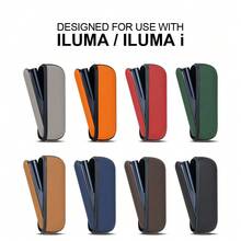 1个适用于IQOS ILUMA/ILUMAi的防摔皮套,时尚的吸烟设备外壳配件,采用荔枝纹皮革+TPU+PC材质,360度完美贴合保护,防滑防摔,为您的设备提供完整外观,彰显您的个性,是吸烟者的理想配件,适合作为情人节、圣诞节、父亲节等的礼物。 - ILUMA雨花石 - 查看 4