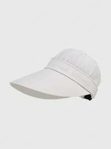 1 chiếc mũ chống nắng vành rộng có thể điều chỉnh cho nữ - Mũ chống tia UV có thể gấp gọn, thích hợp cho mùa hè, đi biển, kỳ nghỉ và các hoạt động ngoài trời (Nhiều kiểu dáng) - A - Xem 5