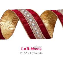 Ribbons & Bows - Red Gold Jewelry - View 6
