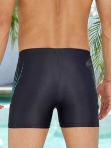 Nuevos bañadores de secado rápido para hombre: ropa de baño para vacaciones que te evitará vergüenzas. - Negro - Ver 8