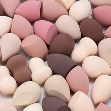 Large 6cm*4cm/2.32in*1.57in Powder Puff, Wet & Dry Use Makeup Sponge, Random Color, Suitable For Makeup Application And Concealing, Portable, Great Christmas Gift For Friends,Giveaways,Travel,Cheap Stuff,Travel Essential - Multicolor - View 8