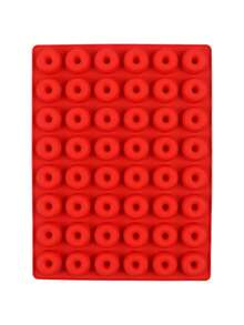 48孔硅胶甜甜圈糖果模具，迷你甜甜圈模具，不粘模具，适用于硬糖、巧克力、冰块、果冻、布丁、软糖等。 - 彩色 - 查看 22