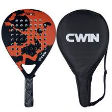 CAMEWIN Padel Racket Tennis Carbon Fiber Soft EVA Face Tennis Paddle Racquet Racket With Padle Bag Cover - Multicolor - View 10