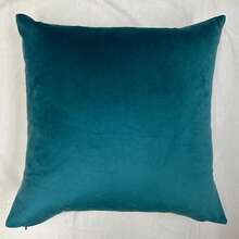 Chinese Tiger Pillow-Velvet Tiger Pillow Cover-Tiger Pillow-Teal Velvet Pillow-Blue Tiger Pillow-Prussian Blue Pillow-Pillow Sham-Made In US - 白色 - 查看 4