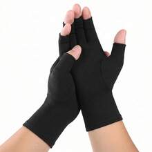 1 đôi găng tay nén hỗ trợ điều trị viêm khớp, có đệm cổ tay, giúp giảm đau khớp cho cả nam và nữ, găng tay nén trị liệu hỗ trợ bàn tay. - Nhiều màu - Xem 12