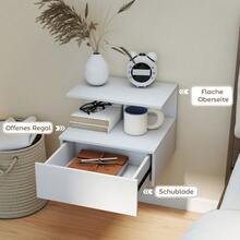 Nightstands - White - View 4