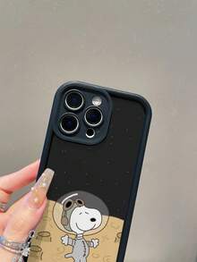 A Cartoon Snoopy Pattern, A High-Bamboo Anti-Drop Phone Case Made Of Tpu Material, Can Be Given As A Holiday Gift. It Is Suitable For IPhone Xs/ XS Max /Xr/11, 12, 13, 14, 15, 16pro/Promax/14, 15, 16plus/17, And Is Suitable For Both Men And Women - 彩色 - 查看 4