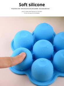 1 pezzo Stampo in silicone per ghiaccioli a 7 colori, stampo multifunzione in silicone per ghiaccioli, stampo per gelato, stampo fai-da-te per ghiaccioli per bambini, stampo multifunzione per gelato per uso domestico, macchina per il ghiaccio, cucina, ghiacciolo, frutta, gelato, ghiaccio, cubetti di ghiaccio, torta, cibo, vassoio per il ghiaccio, casa, forniture per la cucina estiva - Stesso stile, più colori - Visualizzare 5