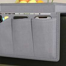 2pcs/1pc High Quality Sofa Armrest Storage Bag, Multifunctional Foldable Sofa Armrest Storage Box, Suitable For Remote Control, Cup, Book, Magazine, Beverage, Phone, Common Tool Storage, Ideal For Living Room Home Decor, Valentine's Day Gift, Valentine's Day Decor, Easter (The Image Is A Rendering Effect, And May Differ Slightly From The Actual Product) - Multicolor - View 4