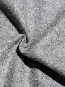 1pc Girls Printed Pullover Short Sleeve T-Shirt, Comfortable & Fashionable Summer Top For Young Students - Grey - View 7