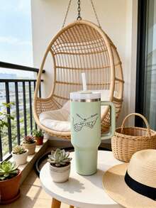 1pc Custom Valentine's Day Water Bottle, Personalized With Text, Perfect For Daily Use And Romantic Gifts - Multicolor - View 7