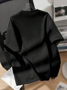 [Directional] Punk & Lip Pattern Print Ladies Casual T-Shirt - Black - View 2