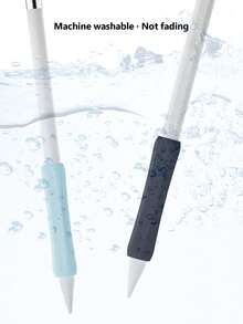 Apple Pencil Grip Sleeve For IPad, Rhombus/Arc Texture Anti-Drop Silicone Protective Case, Soft Silicone Non-Painful Hand, Compatible With Apple Pencil Stylus Grip - Multicolor - View 3