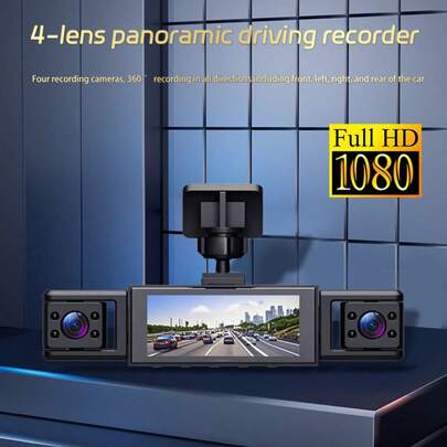 2026년 신형 1080P HD 홈 보안 카메라 & 차량 대시 캠, 드릴 설치 불필요, AI 인간 추적, 24시간 올데이 모니터링, 자동 밝기 조절, 8-in-1 다기능 무선 감시 카메라 (가정, 야외 정원, 차고, 차량 및 운전 기록용)