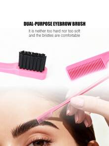 10pcs/Set Hair Styling Tool Kit, Including Comb, Brush, Hair Clips, Spray Bottle, Tail Comb, Shampoo Brush - Multicolor - View 6