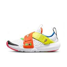 Nike 耐克儿童轻便休闲运动鞋 - 白橙黃 - 查看 1