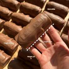 慢回弹巧克力棒软捏减压玩具 - 生日礼物、圣诞礼物、复活节礼物、完美礼物、礼品、新品畅销、新品热销 - 彩色 - 查看 9