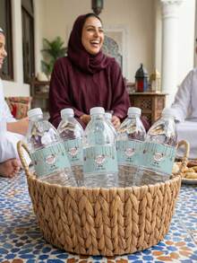 40pcs Eid Al-Adha Water Bottle Stickers, Eid Al-Adha, Ramadan Water Bottle Stickers, Eid Al-Adha, Lamb Water Bottle Stickers, Decal Stickers, Eid Al-Adha Water Bottle Label Stickers, Eid Al-Adha Party Gift Wrapping Stickers - Multicolor - View 2