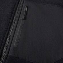 TIANXICO Mens Fleece Jacket Full Zip With Pockets Warm Lightweight Winter Jacket Thermal - Black - View 10