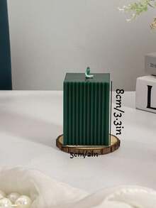 圣诞香氛蜡烛摆件，各式家居装饰蜡烛，勃艮第细长圣诞蜡烛，适合作为圣诞礼物、女士礼物、闺蜜礼物、冬季礼物、圣诞装饰品、圣诞礼物 - 綠色 - 查看 14