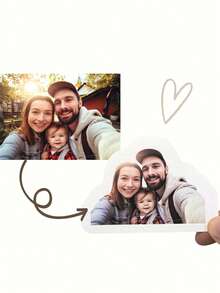 100/80/40/20/10/1pc Customized Alien Photo Stickers, Personalized Photo Stickers, Custom Stickers, Water Bottle Stickers, Laptop Stickers, Car Stickers, Your Own Photos, Family Photos, Couple Photos, Girlfriend/Boyfriend Photos, Back To School Season Labels - Multicolor - View 3