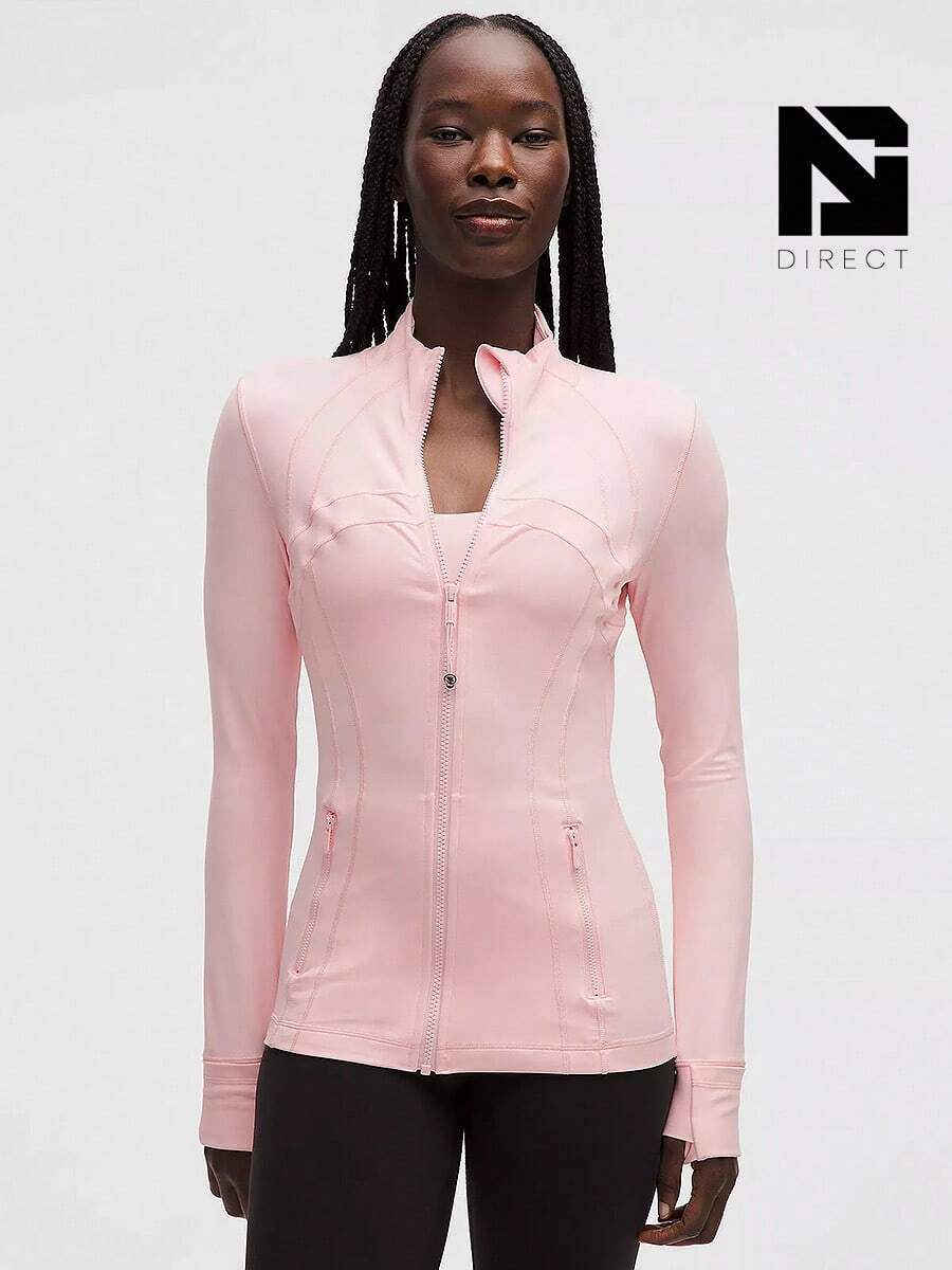 Lululemon Define Jacket Nulu Blush Quartz-For Yoga Gym Running-Sweat-Wicking-Yoga-All Seasons Sport-Spring/Summer-Autumn/Winter-Back To School Event -Mother's Day Gifts-Father's Day Gift - 腮紅石英 - 查看 1