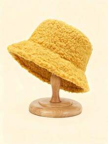 1pc Unisex Solid Color Multifunctional Bucket Hat - Summer Hat, Foldable Lightweight Portable, Suitable Outdoor Hiking, Fishing And Beach Activities, Women Hat - 黑色 - 查看 1