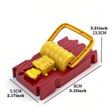 创意恶作剧捕鼠器互动游戏玩具，桌面游戏玩具，创意玩具，趣味捕食恶作剧新奇玩具 - 彩色 - 查看 4
