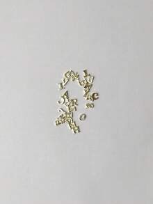 26 piezas de decoraciones de uñas con letras de rhinestone - Accesorios perfectos para uñas, suministros para uñas, gemas para uñas de mujer - Multicolor - Ver 12