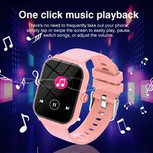 1.83" Full Touch Screen Smart Watch, With Message, Call, Pedometer, Alert, Compatible With IPhone & Android, Fitness Tracker, Suitable Gift For Women & Men, Birthday Present - Multicolor - View 6