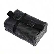 1pc Car Tissue Box, Hanging Car Window Sunshade/Armrest Storage Box, Auto Accessories, Car Interior Accessories - Multicolor - View 2