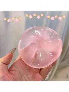 1个/2个可塑形慢回弹蓝色椰子油手工捏捏球，圆形麦芽减压捏捏玩具，节日、生日、复活节、万圣节、圣诞节、派对的理想礼物 - 彩色 - 查看 8