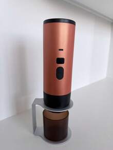 2025 New Intelligent Dual Temperature Coffee Maker, With Digital Display, 2.71 Oz Water Tank Capacity, 5.07 Oz Cup Capacity, Equipped With 3 Pcs 2600mAh Batteries, USB Charging, ABS Material, Fast Heating And Electric Heating Espresso, Ideal For Travel And Office, Can Be Used As A Travel Coffee Cup, Also A Fashionable Coffee Maker. - Italian 3-in-1 - View 22