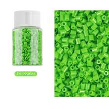 Bộ 1100 hạt nhựa dẻo 2.6mm, thích hợp để tự làm trang sức sáng tạo, vòng tay, mặt dây chuyền, đồ trang trí, món quà hoàn hảo cho người thích nung chảy hạt nhựa Perler. - đánh vần doudou - Xem 15