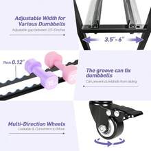 Estante para mancuernas estante para pesas para mancuernas-B031 - como en la foto - Ver 6