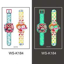 New Luminous Cartoon Children's Watch, Waterproof, Cute For Boys And Girls, Wrist Glow, Fun Stickers, Minimalist Design - Multicolor - View 8