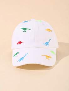 3 piezas Gorras de béisbol con dinosaurio bordado para niños, ajustables en tamaño, para uso diario, moda casual, deportes, estilo universitario, adecuadas para actividades al aire libre, correr, baloncesto, campus, fiestas, etc. Pueden usarse como regalos de cumpleaños, regalos festivos, regalos del Día del Niño - Gorra de béisbol - Ver 16