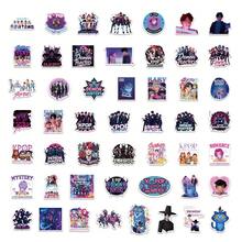 55pcs Demon Hunt KPOP PVC Sticker Pack, Cartoon Graffiti Stickers For Scrapbooking, Diary, Luggage, Laptop, Water Bottle, Phone Case, Smooth Laminated, Waterproof & Durable, Fans Collectibles & Gifts - Multicolor - View 7