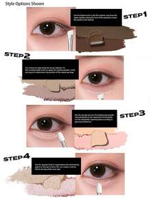 Little Ondine LumeCraft 四色眼影盘 02 羊绒米色，高光粉。提拉、勾勒轮廓、放大双眼。柔滑粉质，轻松上妆。无香型。持久妆效。 - 02 pink - 查看 7