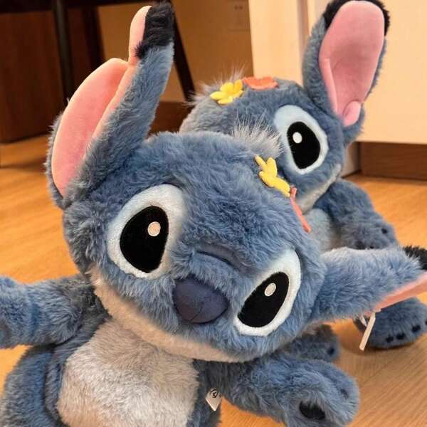 Disney 19cm/25cm High Quality Sitting & Standing Stitch Plush Doll, Soft & Comfortable Plush Doll, Cute Sofa/Bed Decor, Official Stitch Plush Doll - Adorable Plush Doll, Bag Pendant | Authentic Plush Doll, Lively Stitch Plush Doll - Ideal For Lilo And Stitch Themed Room Or Party, Valentine's Day Gift, Soft Plush Doll, Huggable Plush Doll, Cartoon Plush Doll Pillow, Photo Prop For Girls, Birthday & Valentine's Day Gift For Kids And Girlfriends, Suitable For Various Occasions